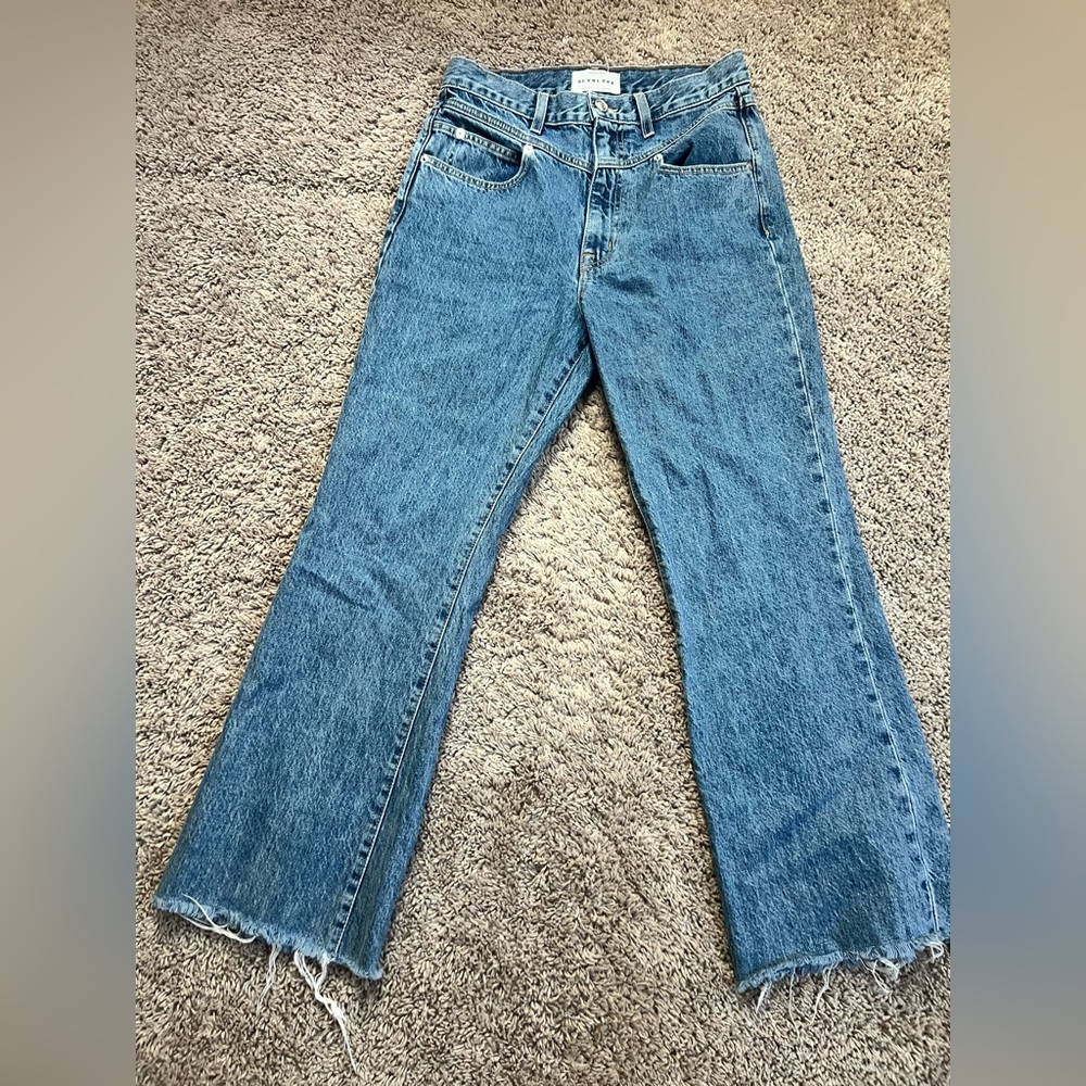 SLVRLAKE Light Blue Flare Jeans